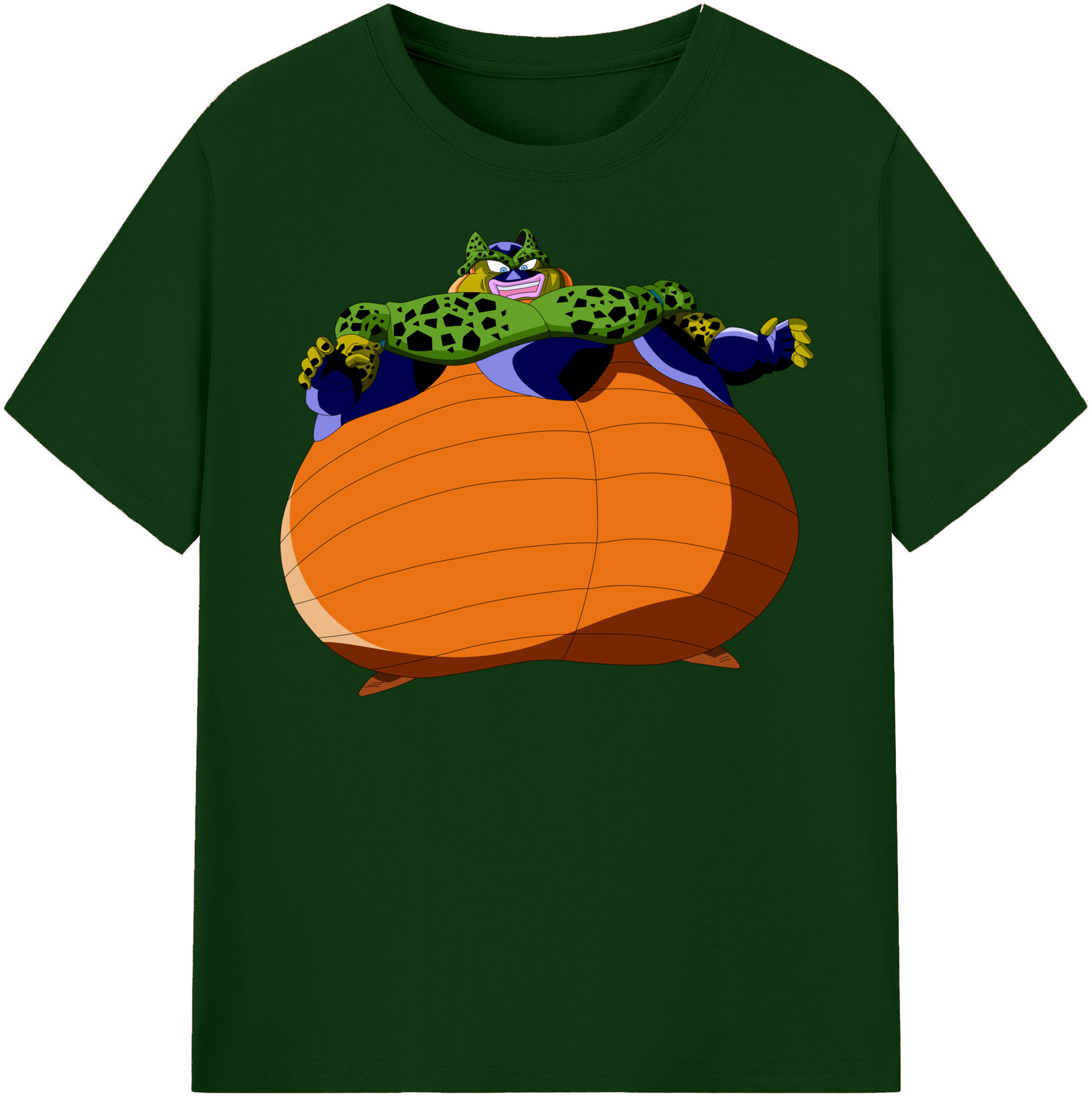 （画像用） ドラゴンボール セル DRAGON BALL Cell 綿100％半袖Tシャツ（フロントプリント）